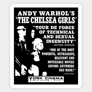 The Chelsea Girls (1966) Sticker